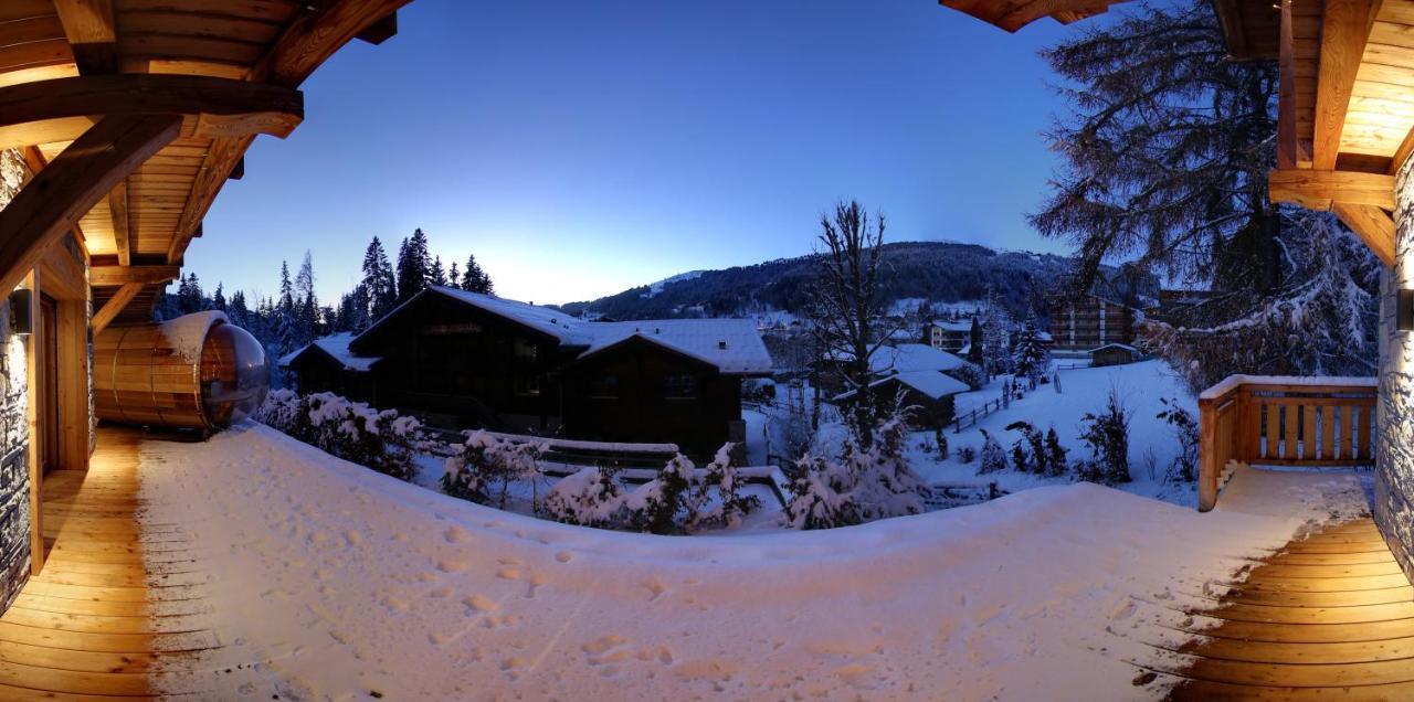 Les Chalets D'Adelphine Hotel Les Gets Esterno foto